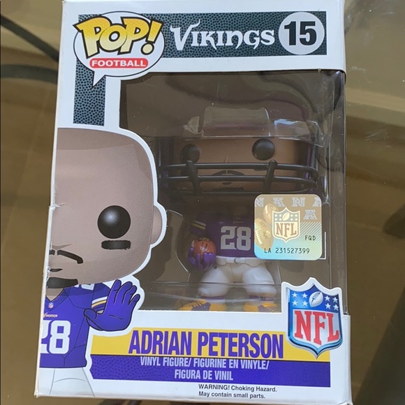 adrian peterson funko pop